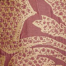 Фото: портьерная ткань с золотым узором Shirin 43- Ампир Декор