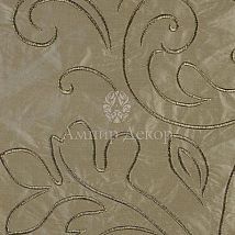 Фото: шелковая ткань с листьями 10307.84- Ампир Декор