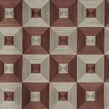 Фото: Обои натуральные деревянный шпон геометрические узоры квадраты im41- Ампир Декор