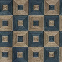 Фото: Обои натуральные деревянный шпон геометрические узоры квадраты im42- Ампир Декор