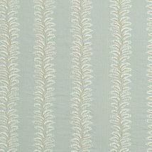 Фото: английская льняная ткань с вышивкой BF10533/715- Ампир Декор
