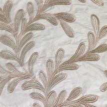 Фото: шелковая ткань с листьями 10435-40- Ампир Декор