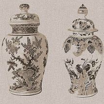 Фото: обои с китайскими вазами 80001- Ампир Декор