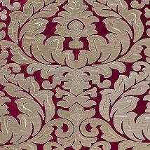 Фото: Шелковая портьера с классическим дамаском 10578.41- Ампир Декор