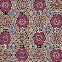 Фото: натуральная ткань FD283/H113 Magic Carpet Plum- Ампир Декор