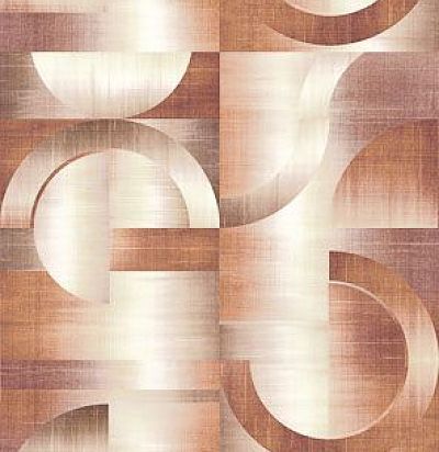 Панно ГЕОМЕТРИЯ в рыжих тонах DGPRI1022 Khroma