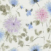 Фото: Английские ткани с цветами F1896/04- Ампир Декор
