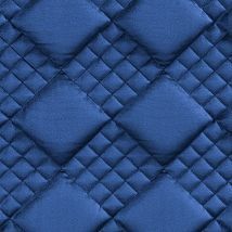 Фото: Стеганые обои  ярко-синие дизайн Вафельный 20-015-120-20- Ампир Декор