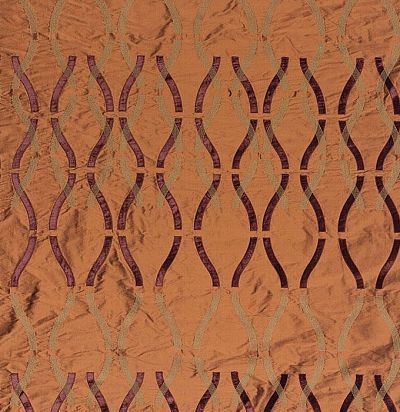натуральная ткань с вышивкой для портьер Rialto 27 