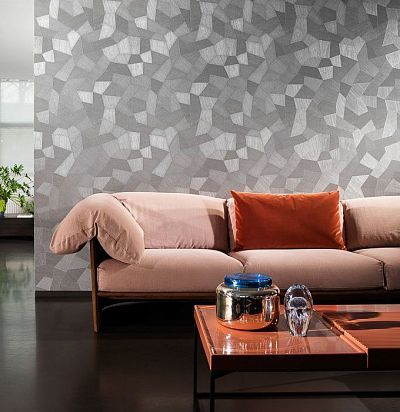 обои серые с рисунком 26540 ARTE - 1