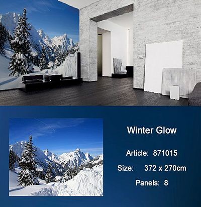 Обои KT Exclusive Metropolis 871015 Winter Glow KT Exclusive