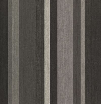 обои в черно-серую полоску 358022 