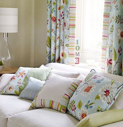 бежевые обои в горошек 212841 Sanderson - 2