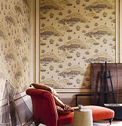 обои морской порт TRA04003 Zoffany - 1