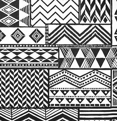 обои черно-белые дизайнерские 356121 