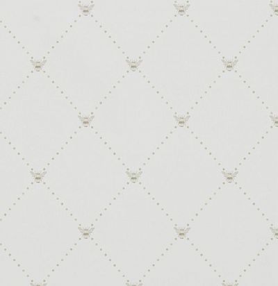 обои белые с пчелками 216355 Sanderson