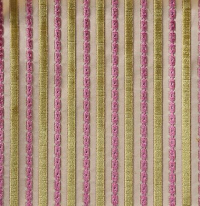 Портьерная бархатная ткань в полоску 10555.75 Nobilis