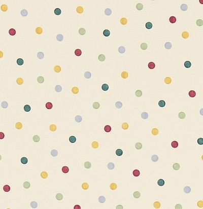 хлопковая ткань в горошек 223444 Sanderson