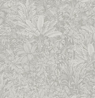 Джунгли в монохромном исполнении. Детальная прорисовка, эффект объемного изображения Khroma