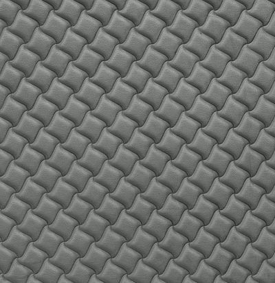 Стеганые обои  серебристо-серые дизайн клевер 10-003-111-00 