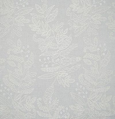 ткань для портьер серого оттенка Fern Silver 