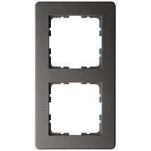 Фото: Рамка G-Flex 2-постовая, цвет Мокко- Ампир Декор