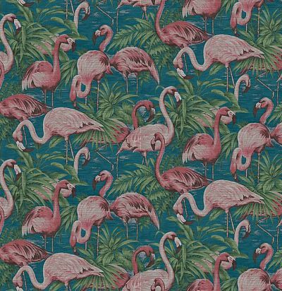 обои с розовыми фламинго 31541 ARTE