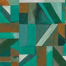 Фото: Панно ГЕОМЕТРИЯ в зеленых тонах DG2LYR1031- Ампир Декор