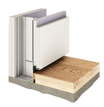 Универсальный теневой профиль D001A анодированный чёрный Decaro - 2