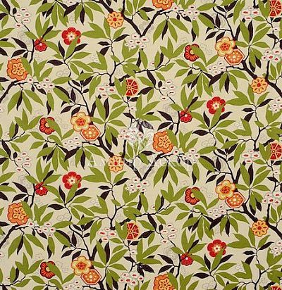 Английские ткани цветы DVIPPR-204 Sanderson