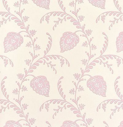 розовые бумажные обои DPEMPH102 Sanderson