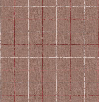 обои красные в клетку 12070 ARTE