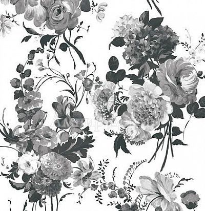 Английские ткани с цветами F1840/02 