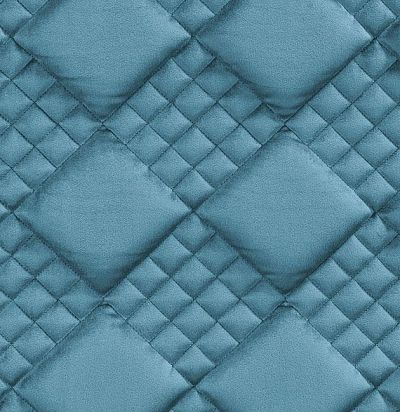 Стеганые обои  серо-голубые дизайн Вафельный 20-015-117-27 