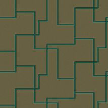 Фото: Обои с узором винтажной решетки FOL201- Ампир Декор