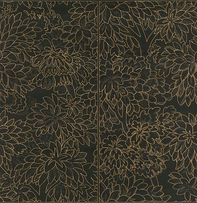 Настенные покрытия натуральные деревянный шпон рисунок цветы 48062 ARTE