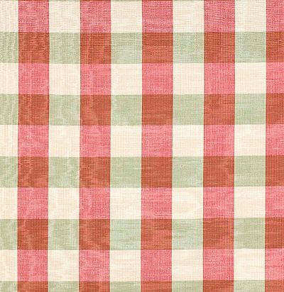 Клетчатая льняная ткань F1001/21 Colefax and Fowler