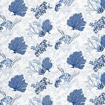 Фото: Ткань Thibaut Biscayne F95733 Molokini Blue on White- Ампир Декор