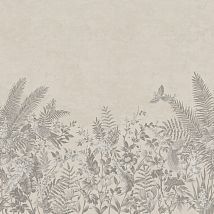 Фото: Обои панорамные тропики, пальмы и цветы BOP702- Ампир Декор