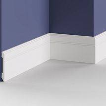 Фото: MS105 плинтус (107х12х2000 мм)- Ампир Декор