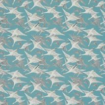 Фото: Английский бархат FD288R11 Wild Geese Velvet Goose Teal- Ампир Декор