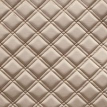 Фото: Стеганые обои  темно-бежевые дизайн Плед 20-021-129-00- Ампир Декор