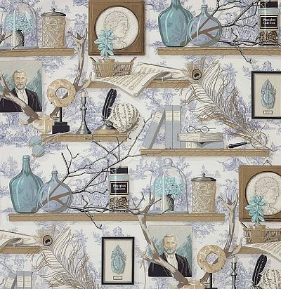 Обивочная ткань с современным дизайнерским принтом 04839/03 