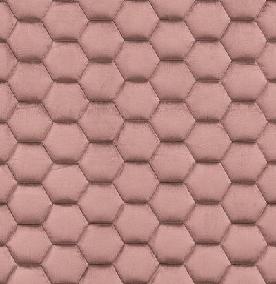 Стеганые обои  бежево-розовые дизайн малые соты  10-002-122-00 