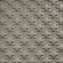 Фото: Стеганые обои  серые дизайн Дамаск 20-022-130-00- Ампир Декор