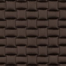 Фото: Стеганые обои  темно-коричневые дизайн Плетеный 20-018-109-20- Ампир Декор