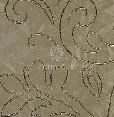 шелковая ткань с листьями 10307.84 Nobilis