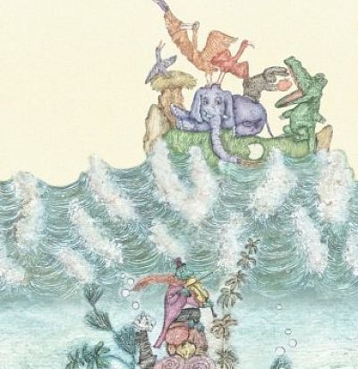 панно с сюжетом "подводный мир" CH-101 