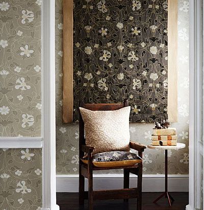 цветочные стильные обои 310442 Zoffany - 1