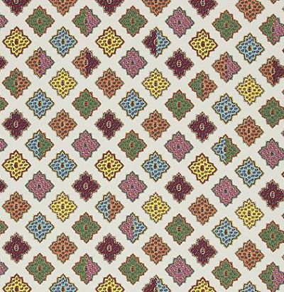 Хлопковая ткань с ярким марокканским принтом FCL029/01 